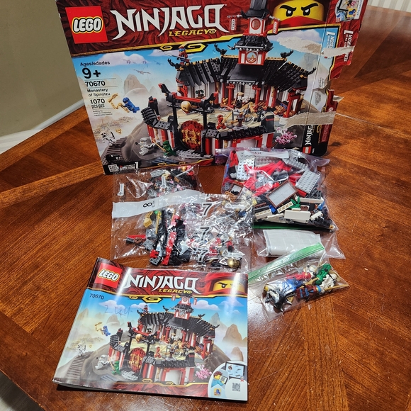 LEGO Ninjago Legacy Temple of Airjitzu Complete Set
